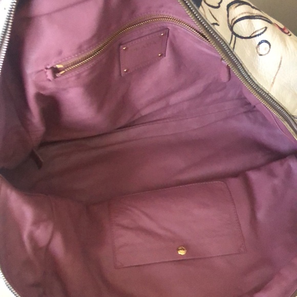 Rare PRADA Cream Leather Cervo Lux Fairy Satchel Bag - Picture 12 of 14